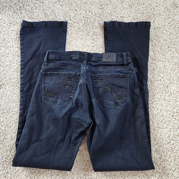 Rock & Republic Kasandra Bootcut Black Denim Jeans - Picture 2 of 9